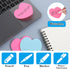 Heart Sticky Notes Cute 240 Sheets Heart Shape Sticky Memo Pads Self-Stick Note Pads Colorful Removal Easy to Post for Home Office School Business...