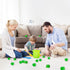 Kids Bath Toys 12PCS Rubber Frogs Squeak Toys and Float Frogs Baby Shower Toys, Swimming Bathtub Toys...