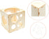 9 Holes Assemblable Wood Balloon Sizer Cube DIY Cube Tool Measurement Box for Party, Birthday, Wedding Decorations...