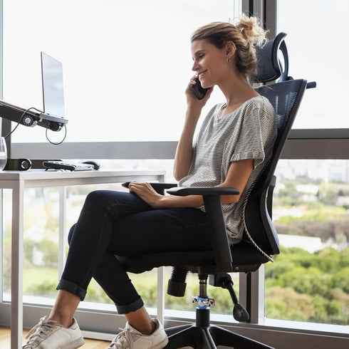 2 Packs Fix Sinking Office Chair, 304 Stainless Steel Gas Lift Cylinder Clamp Holder, Office Chair Saver Kit Adjust Chair Height and Stop Sinking ...