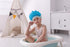 Baby Shower Cap Shield, Baby bath set shower cap/water cup/massage brush,Visor Hat for Eye and Ear Protection for 0-9 Years Old Children,Cute Crow...