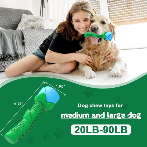 Rose Pet Fetching Dog Toys for Chew Throwing Bumpy Dog Pool Toys, Floats on Water - Interactive Dogs Chew for Training & Cleaning Teeth Aggressive...