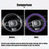 X AUTOHAUX Steering Wheel Cover Universal Elastic Stretch Antislip Breathable Microfiber Ice Silk Interior Trim Wheel Protector for Car Truck SUV ...