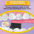 Compatible with Burst Kids Electric Toothbrush Replacement Heads with Dust Cover Caps, for Burst Kids Toothbrush,6 Pack, Light Pink...