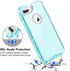 ORIbox Crystal Blue iPhone 7/8 Plus Case - Heavy Duty Shockproof TPU & Polycarbonate...