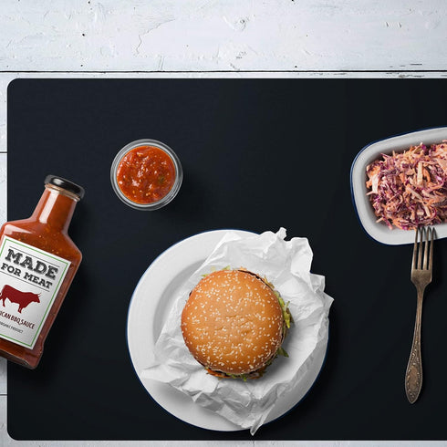 wellhouse Extra Large Silicone Baking Mat Pastry Mat Countertop Protector Clay Mat No-slip Non Stick Waterproof Heat Resistant Silicone Placemats ...