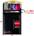Fireproof Document Bag Upgraded 2 Pockets (2000 ?)15 x 11 Inches Silicone Coated Fireproof and Waterproof Money Bag Fireproof Safe Storage for Mon...