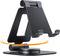 Nulaxy 360 Rotating Cell Phone Stand, Fully Adjustable Foldable Desktop Phone Holder Cradle Dock, Thick Case Friendly, Compatible with All Phones,...