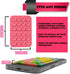 Suction Phone Case Mount, Sillicon Adhesive Phone Accessory for iPhone and Android, Hands-Free Fidget Toy Mirror Shower Phone Holder, Tiktok Video...