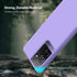 ZUSLAB Nano Silicone Compatible with Samsung Galaxy S21 Ultra 5G Case Liquid Silicone Rubber Shockproof Soft Full Protection Case - Purple...