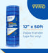 VViViD Premium Direct-Apply Transfer Tape Clear with Grid, Medium Tack for Crafting Vinyl, 12” x 50’ Easy-Apply Paper for Cricut, Sillhouette, Dec...