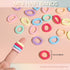 YGDZ Baby Hair Ties, 300pcs Elastic Toddler Hair Ties for Little Girls Kids, Small Mini Hair Bands Soft Ponytail Holders Hair Accessories, Multico...