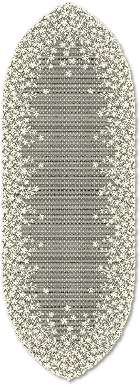 Heritage Lace Blossom 12-Inch by 38-Inch Runner, Ecru...