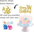 Gold Glitter Happy 31st Birthday Cake Topper - 31 Sign Cake Topper - Cheers to 31 Years Party Supplies - 31st Birthday Party Decoration...