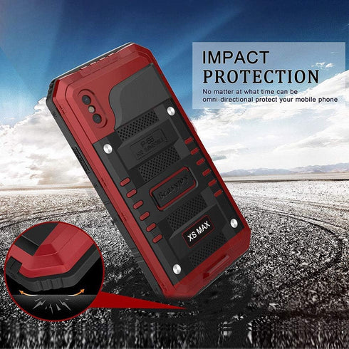 Beasyjoy Fit for iPhone Xs Max Case, Heavy Duty Built-in Screen Protector Full Body Protective Waterproof Shockproof Tough Rugged Military Grade D...