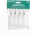 4 Ultra-fine Tip Applicator Bottles 20ml Clear, for storing & applying craft supplies & mediums like glitter, glue, paint, stains, inks - Creative...