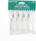 4 Ultra-fine Tip Applicator Bottles 20ml Clear, for storing & applying craft supplies & mediums like glitter, glue, paint, stains, inks - Creative...