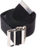 COW&COW Transfer and Gait Belt with Metal Buckle for Caregiver Nurse Physical Therapist 2 inch(Black, 72")...