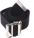 COW&COW Transfer and Gait Belt with Metal Buckle for Caregiver Nurse Physical Therapist 2 inch(Black, 72")...