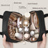 Travel Makeup Bag,Small Cosmetic Bags,Mini Toiletry Bag with Zipper,Leather Make Up Case, Accessories with Divider, Suitcases for Women (black)...