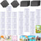 80pcs Square Rectangle Craft Fridge Magnets Glass, Rectangle Transparent Clear Cabochons Glass Magnets for DIY Office Whiteboard Magnets Pendants...