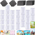 80pcs Square Rectangle Craft Fridge Magnets Glass, Rectangle Transparent Clear Cabochons Glass Magnets for DIY Office Whiteboard Magnets Pendants...