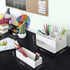 ARTEZA Small Desk Organizer with Drawer – Portable Dresser & Desk Caddy with Desktop Pen Holder – Office Desk Accessories – Lightweight Classroom ...