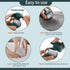 Extra Sticky Lint Roller for Pet Hair, Portable Reusable Gel Lint Rollers Ball, Washable Dust Pet Hair Lint Remover for Clothes, Furniture, Carpet...