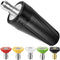 Pressure Washer Turbo Nozzle, 360° Rotating Power Washer Tips, 3400 PSI with 1/4" Quick Connect, 5 Spray Nozzle Tips Replacement For Ryobi, Karche...