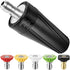Pressure Washer Turbo Nozzle, 360° Rotating Power Washer Tips, 3400 PSI with 1/4" Quick Connect, 5 Spray Nozzle Tips Replacement For Ryobi, Karche...