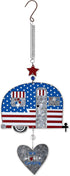 Sunset Vista Designs 93163 Galvanized Metal Vintage Americana Hanging Garden Bouncy, Camper...