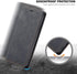 QLTYPRI for iPhone XR Case, Premium PU Leather Cover TPU Bumper with Card Holder Kickstand Hidden Magnetic Adsorption Shockproof Flip Wallet Case ...