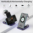 Wireless Charging Station, 3 in 1 Fast Wireless Charger for iPhone 15/14/13/12/11 Series/SE/XS/XS Max/XR/X/8/8 Plus, Charging Stand for Apple Watc...