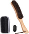 Horse Hair Brush with Sponge Cleaning and Hook,3PCS Hat Cleaning Kit,Felt Hat Brush for Cowboy Hat, Clothes, Shoes, Cap, Suits, Cashmere and Pet H...