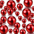 150 Pieces Vase Filler Faux Pearls Vase Makeup Beads No Hole Gloss Bead Mixed Sizes Round Pearl for Home Party Wedding Decor, 8/14/20 mm(Red)...