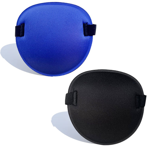 2PCS Eye Patches, Soft Medical Eye Patch Adjustable Amblyopia Lazy Eye Patches, Pirate Eye Patches for Kids and Adults, 2 Color...