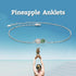 Pineapple/Mushroom/Star/Mountain Anklets Sterling Silver Adjustable Chain Link Ankle Bracelets Beach Anklet Jewelry for Women Teens...
