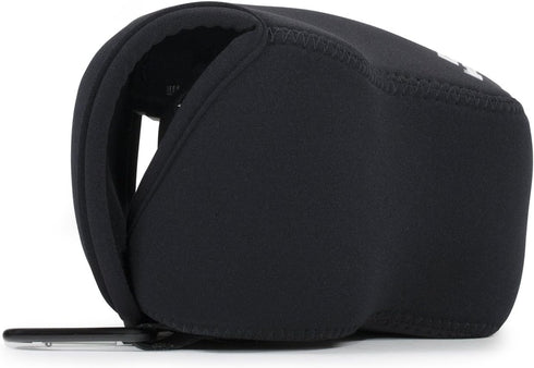 MegaGear ''Ultra Light'' Neoprene Camera Case Bag with Carabiner for Panasonic Lumix DMC-FZ300 Digital Camera (Black) (MG626), PU Leather...
