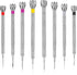 8 Pieces Precision Screwdriver, Jewelers Screwdriver Set, Watch Repair Screwdriver Set 0.6-1.6 mm, Micro Screwdriver for Watch Repair, Eyeglasses ...