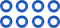 FEL-PRO ES 73110 Spark Plug Tube Seal Set...