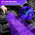 Air Conditioner UV Dye Leak Detector, Pro Auto Oil AC UV Dye Leak Test Detection Tool Kit 68 LED A/C UV Flashlight Detector with Protective Glasse...