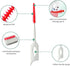 Ndzefan160PCS Portable Silica Gel Toothpick Toothbrush Original Suitable for Oral Care of Adults and Children Soft,Toothpick Brushes Teeth Cleanin...