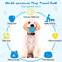 HIPPIH Dog Puzzle Toys 2 Pack, Interactive Dog Toys for Large Dogs & Small Dogs, Puppy Toys for Treat Dispensing, Durable Dog Balls for Teeth Clea...