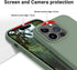 OTOFLY Designed for iPhone 14 Pro Case, Silicone Shockproof Slim Thin Phone Case for iPhone 14 Pro 6.1 inch (Calke Green)...