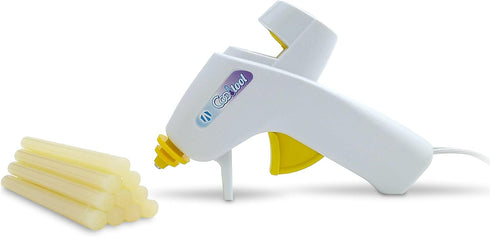 AdTech Cool Tool Kit with Low-Temp Glue Gun, White - Kid-Friendly, Safe for Crafting & Projects, Lightweight & Portable for Group Events...