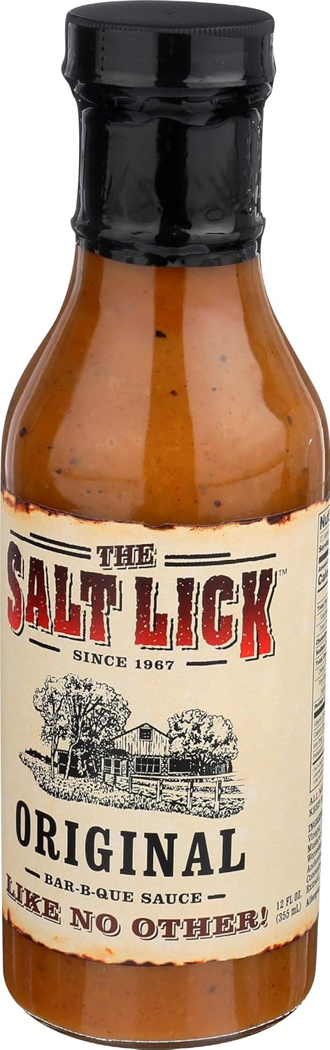 Salt Like, BBQ Sauce Original Recipe, 12 oz...
