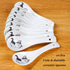 Set of 10 Asian Soup Spoons with Cat Pattern, 5.4 inch Ceramic Chinese Soup Spoons, Porcelain Spoons for Cereal Ramen Appetizers Desserts Wonton D...