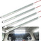 12V Interior LED Light Bar, DC 12V LED Light Strip w/Switch for Car, Trailer, Truck Bed, Van, RV, Cargo, Boat, Cabinet, Slim Enclosed Trailer Ligh...