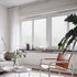 Finnez Window Privacy Film Frosted Glass Electrostatic Privacy Window Film Privacy Protection Window Stickers Anti-UV for Home Living Room Bedroom...