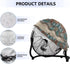 Boho Paw Print Industrial Fan Cover, Waterproof & Dustproof Cover Suitable for 24" High Velocity Movement Heavy Duty Drum Fan, Heavy Duty Outdoor ...